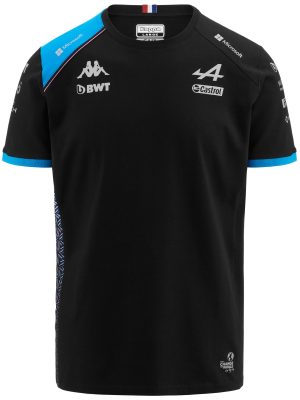 AMIRY ALPINE F1 - T-ShirtsTop - T-Shirt - Man - BLACK-LIQUID BLUE