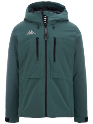 3CENTO 301 - Jackets - Mid - Man - GREEN DK FOREST-BLACK