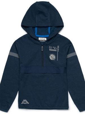 LOGO BALOTI KID - Fleece - Jumper - Boy - BLUE DK-BLUE ROYAL