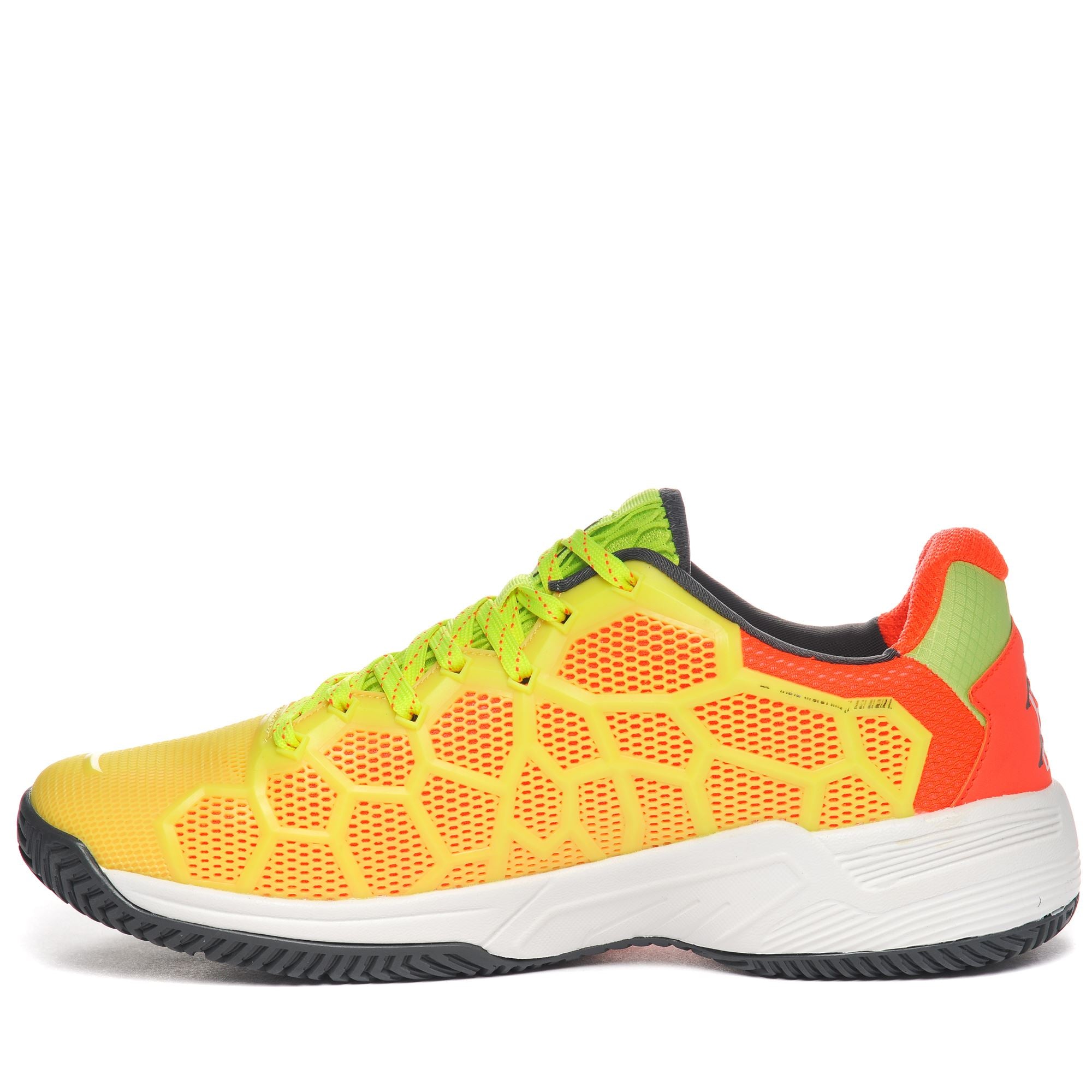 KAGE - Sport Shoes - Low Cut - Unisex - NEON GREEN-NEON CORAL - Image 4