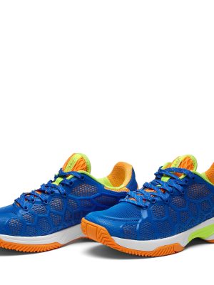 KAGE - Sport Shoes - Low Cut - Unisex - BLUE ROYAL-NEON GREEN