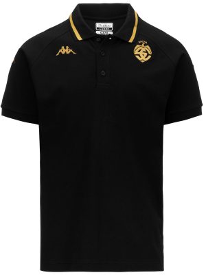 AVRAZ SPEZIA - Polo Shirts - Polo - Man - BLACK-GOLD