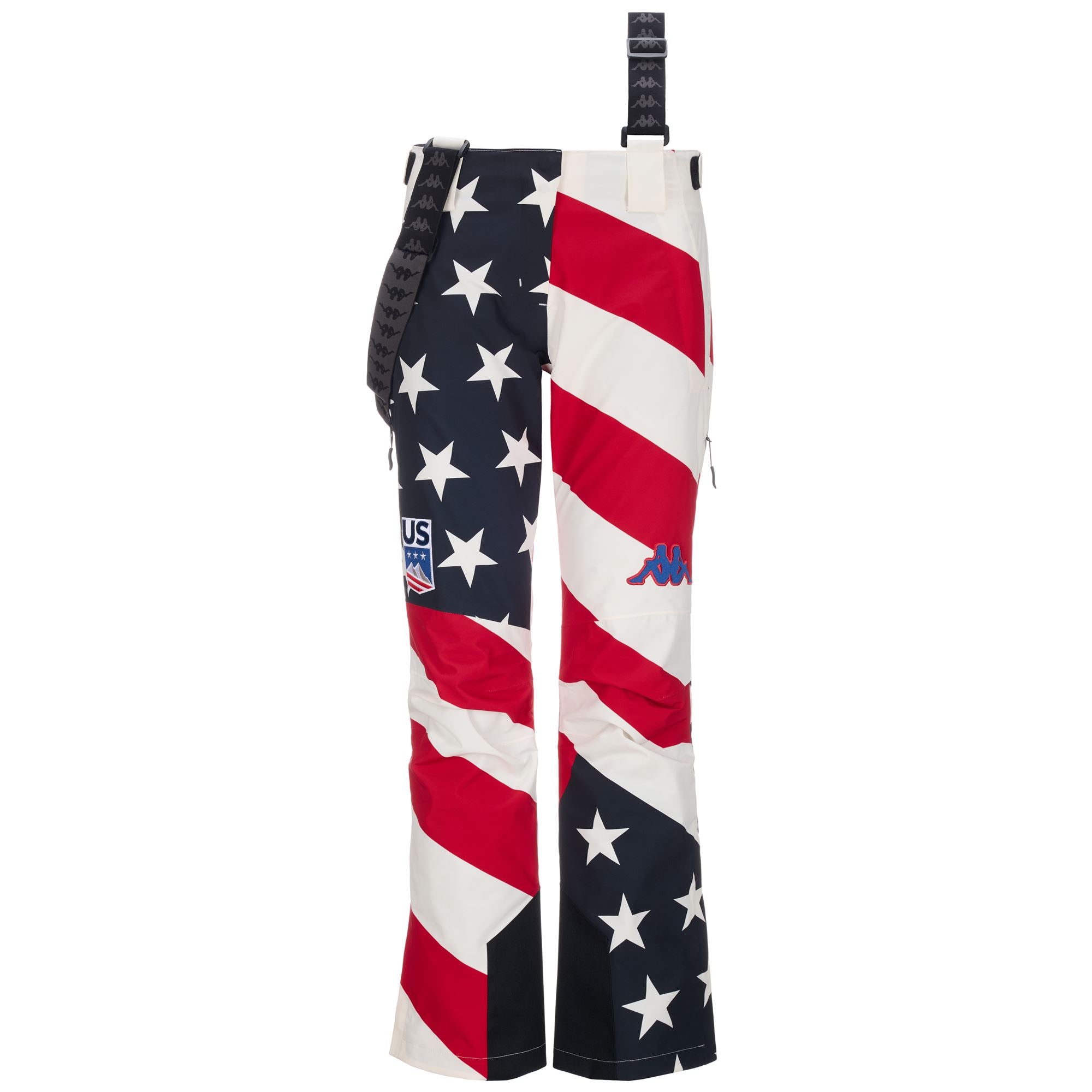 6CENTO 665G US - Pants - Sport Trousers - Woman - BLUE DK NAVY-WHITE MILK-RED-BLUE DK