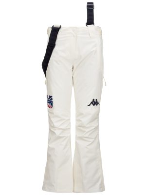 6CENTO 665 US - Pants - Sport Trousers - Woman - WHITE COCONUT