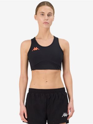 KOMBAT FADACI - Active Jerseys - Top - Woman - BLACK-NEON CORAL