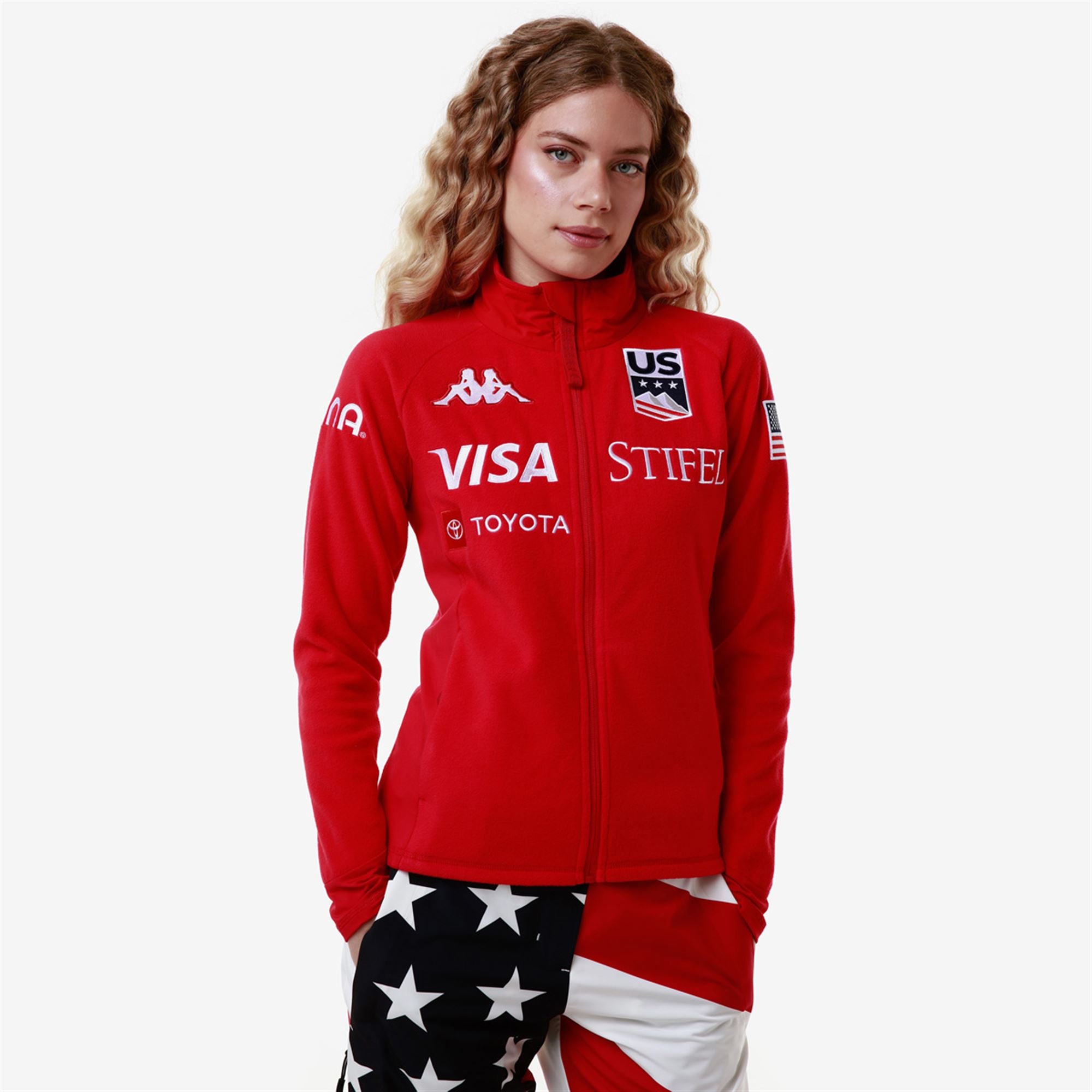 6CENTO 688 US - Fleece - Jacket - Woman - RED RACING - Image 2