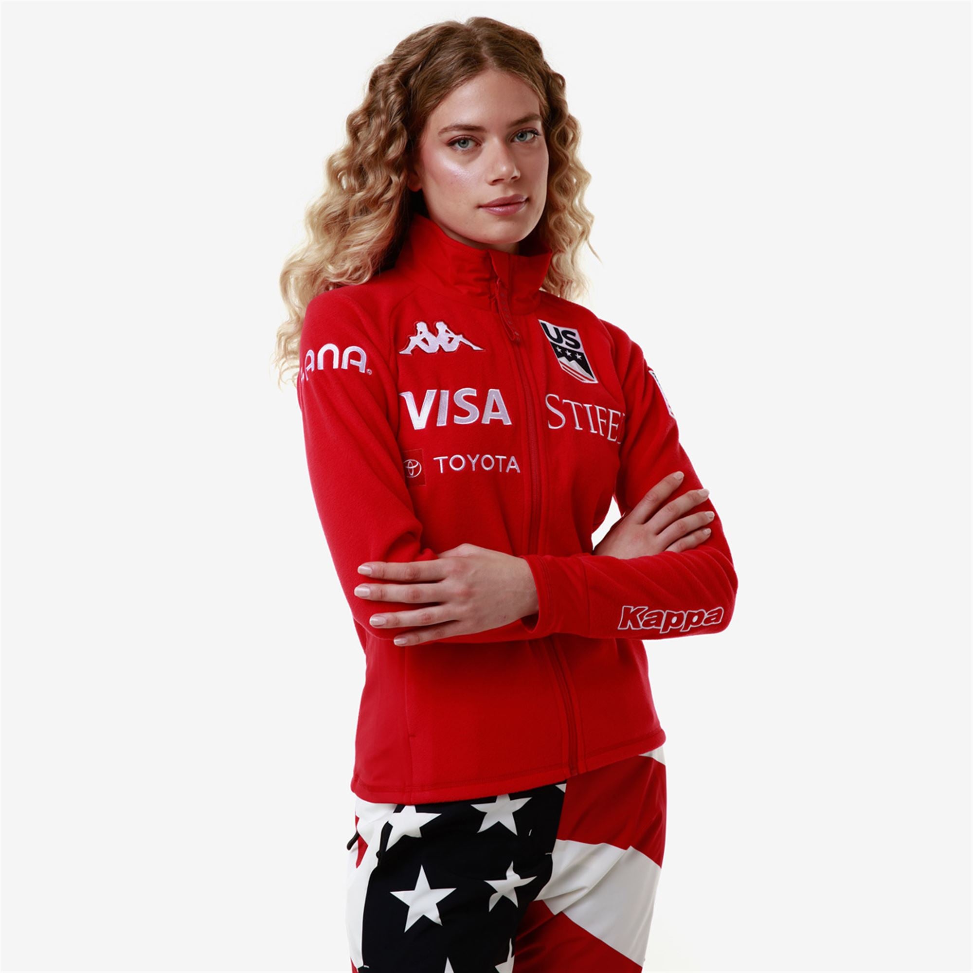 6CENTO 688 US - Fleece - Jacket - Woman - RED RACING - Image 3