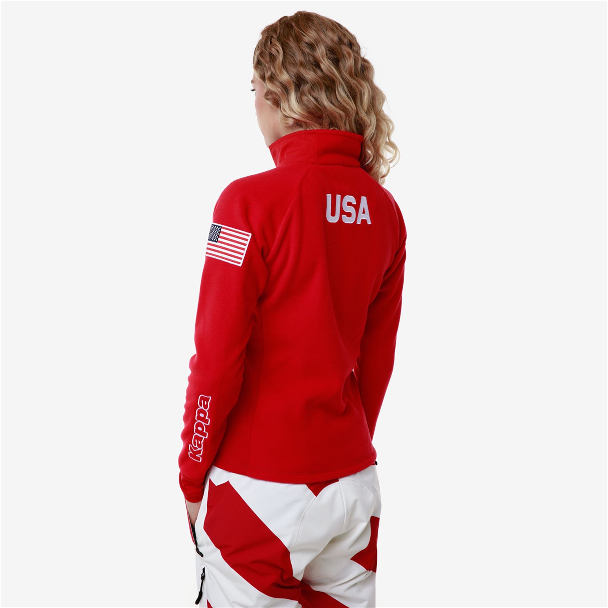 6CENTO 688 US - Fleece - Jacket - Woman - RED RACING - Image 4