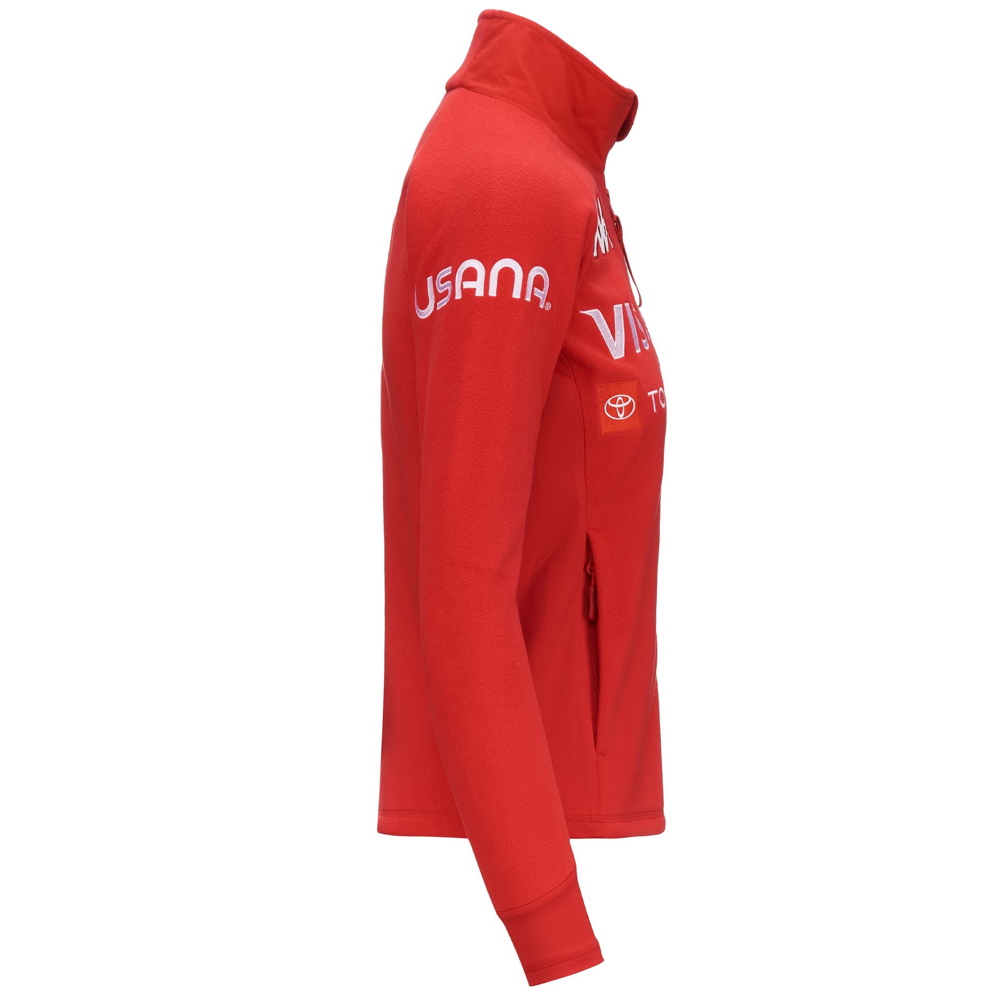 6CENTO 688 US - Fleece - Jacket - Woman - RED RACING - Image 6