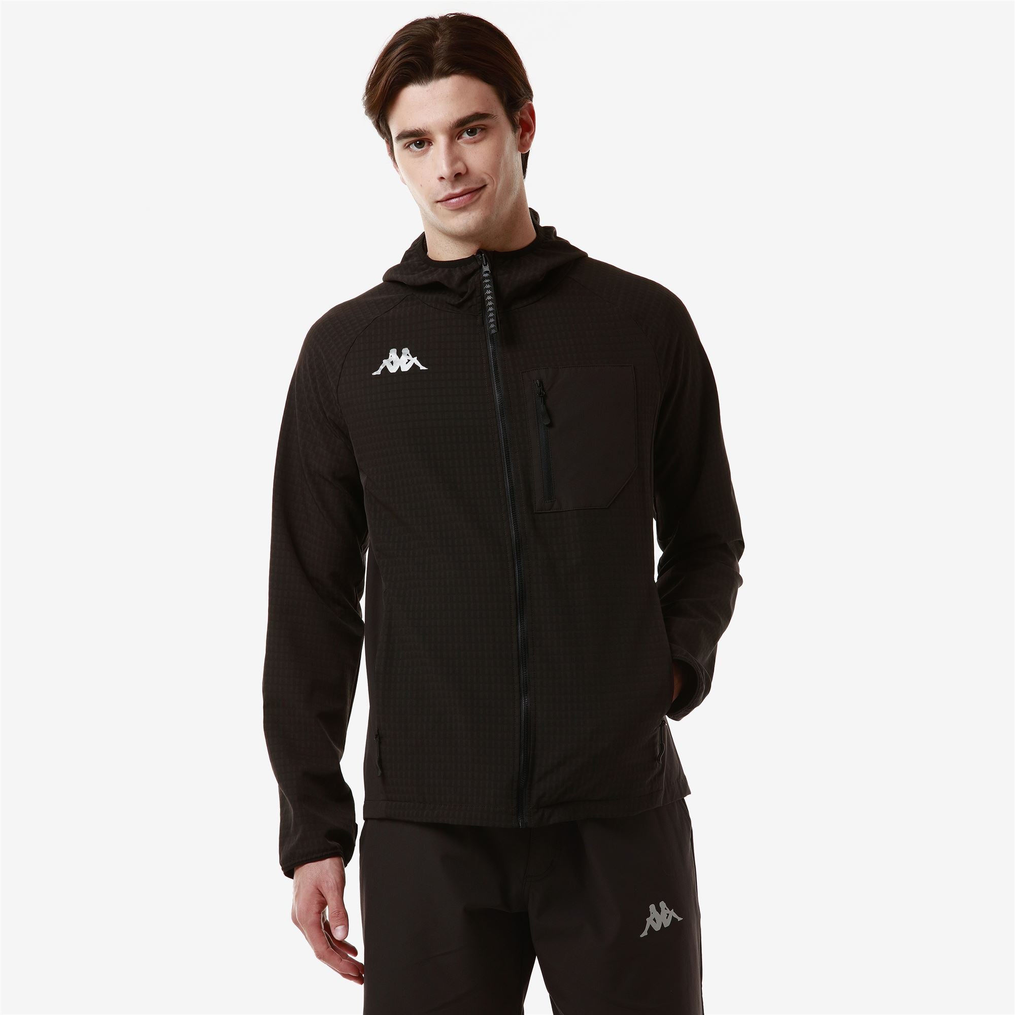 3CENTO 315 - Fleece - Jacket - Man - BROWN EBONY-BLACK - Image 4