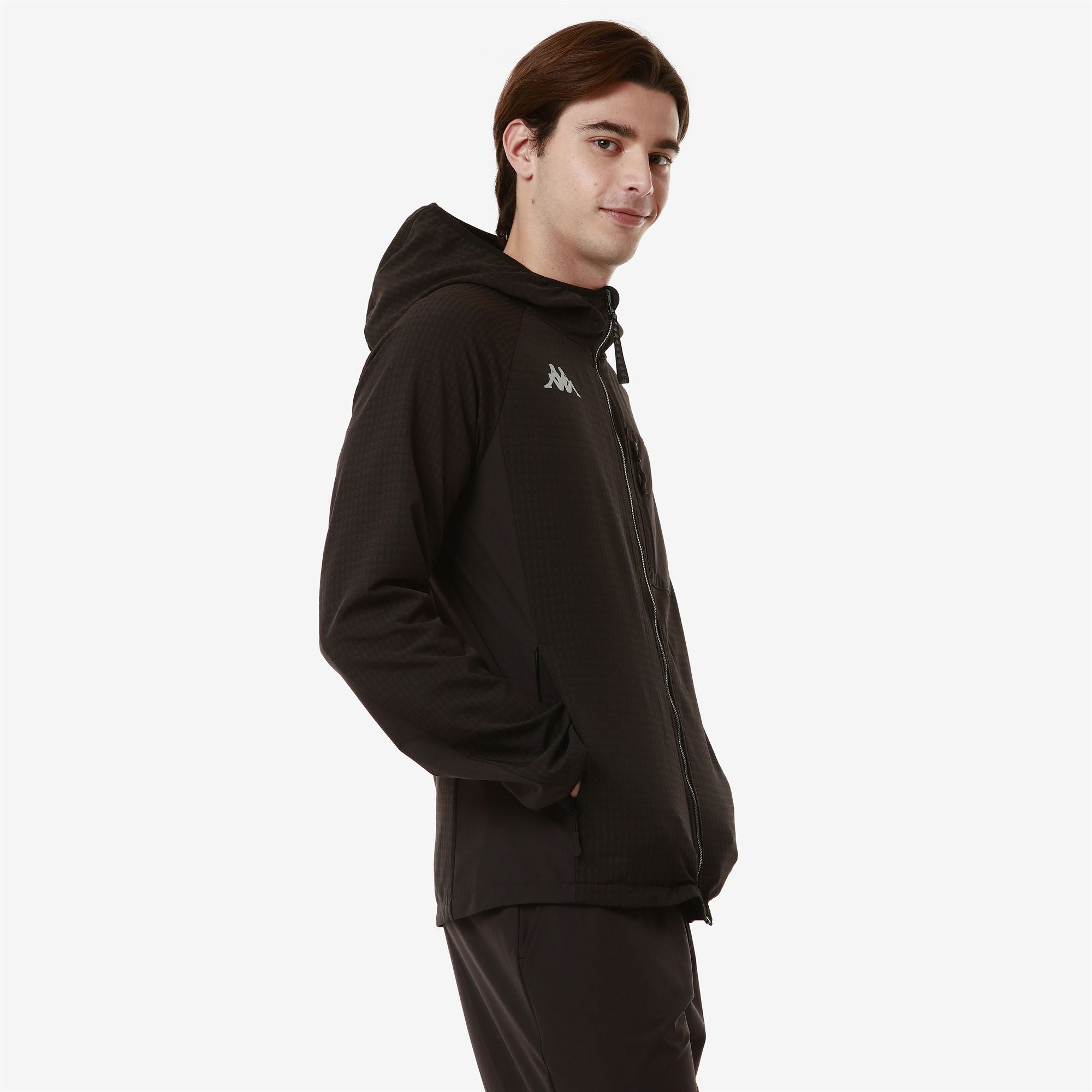 3CENTO 315 - Fleece - Jacket - Man - BROWN EBONY-BLACK - Image 5