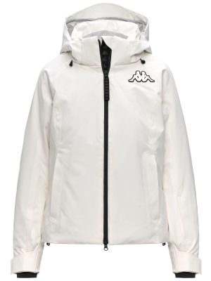 810 - Jackets - Mid - Woman - White Coconut-Black