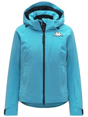 810 - Jackets - Mid - Woman - Blue Turkis-Black