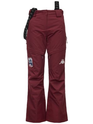 665C US - Pants - Sport Trousers - Woman - Red Pomegranate