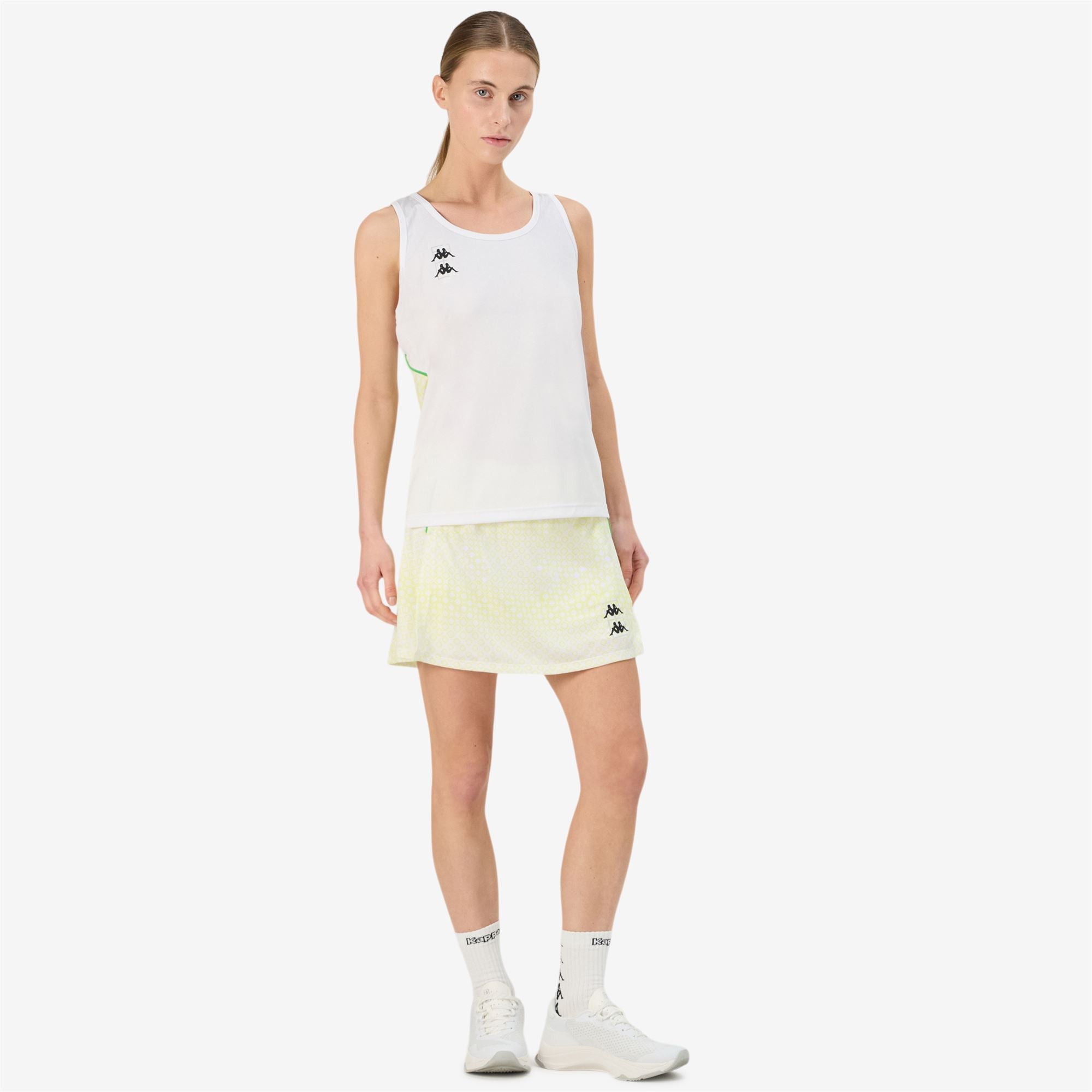 KOMBAT PADEL FAVA 2 - Skirts - Short - Woman - WHITE-WHITE BRILLIANT-YELLOW LT SULPHUR-GREEN FLUO - Image 7