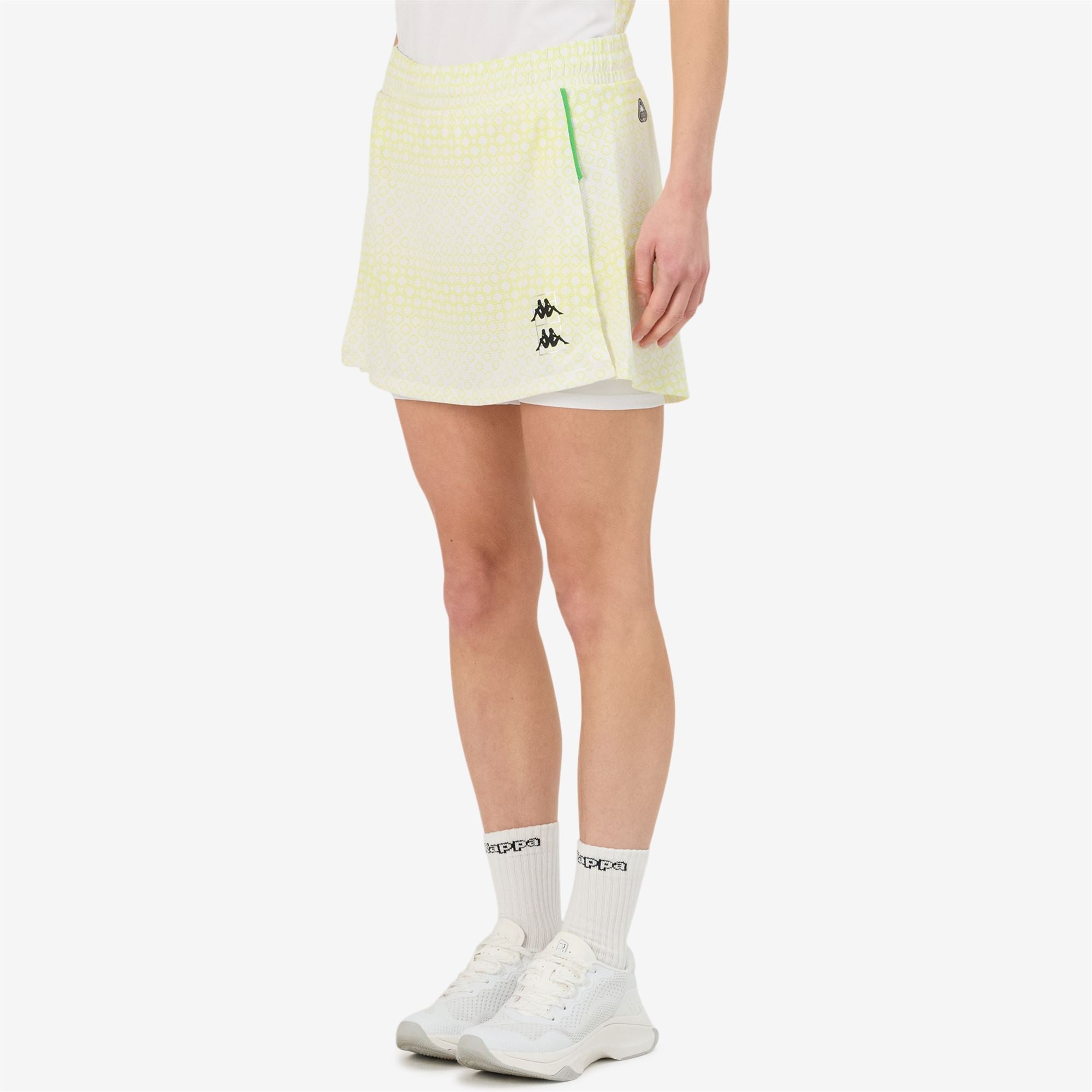 KOMBAT PADEL FAVA 2 - Skirts - Short - Woman - WHITE-WHITE BRILLIANT-YELLOW LT SULPHUR-GREEN FLUO - Image 5