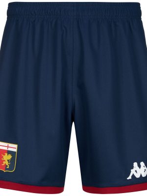 KOMBAT RYDER GENOA - Shorts - Sport  Shorts - Man - BLUE DK-RED DK DAHLIA