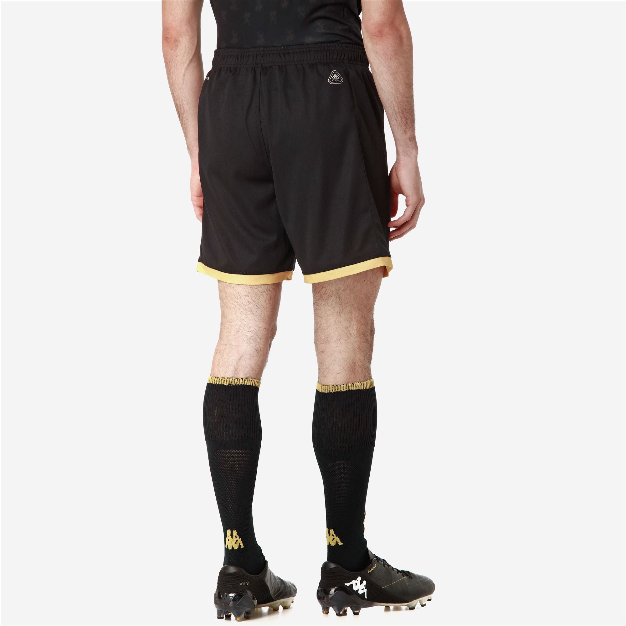 KOMBAT RYDER GENOA - Shorts - Sport Shorts - Man - BLACK-YELLOW GOLD RICH - Image 6