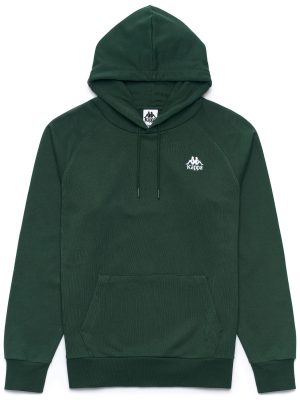 AUTHENTIC NAIM - Fleece - Jumper - Man - GREEN EDEN-BLACK