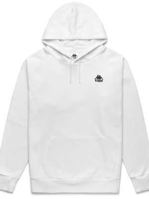 AUTHENTIC NAIM - Fleece - Jumper - Man - WHITE-BLACK