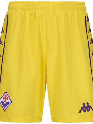 KOMBAT RYDER FIORENTINA - Shorts - Sport  Shorts - Man - YELLOW BLAZING