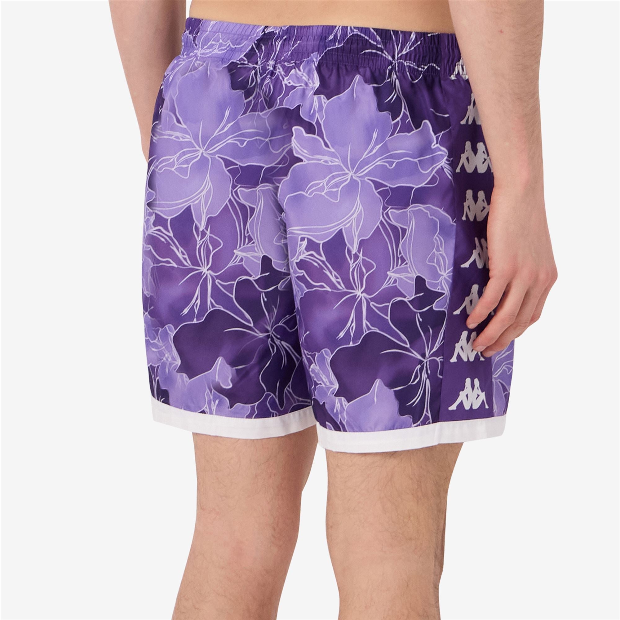 SUPPORTER COTEY FIORENTINA - Bathing Suits - Swimming Trunks - Man - VIOLET INDIGO-WHITE - Image 6