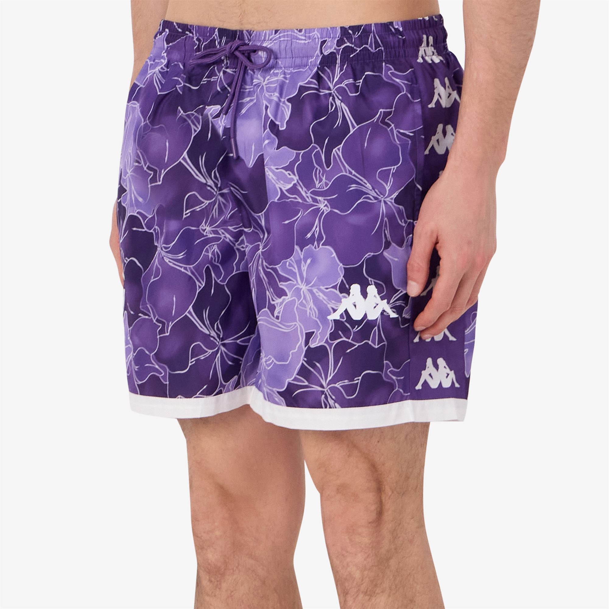 SUPPORTER COTEY FIORENTINA - Bathing Suits - Swimming Trunks - Man - VIOLET INDIGO-WHITE - Image 5