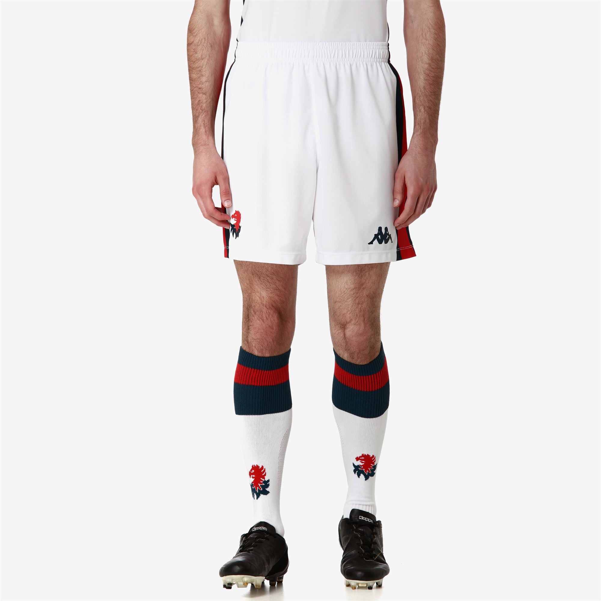 KOMBAT RYDER GENOA - Shorts - Sport Shorts - Man - WHITE-RED-BLUE DK - Image 4