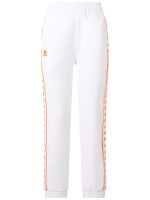 222 BANDA    ADINA - Pants - Sport Trousers - Woman - WHITE-ORANGE