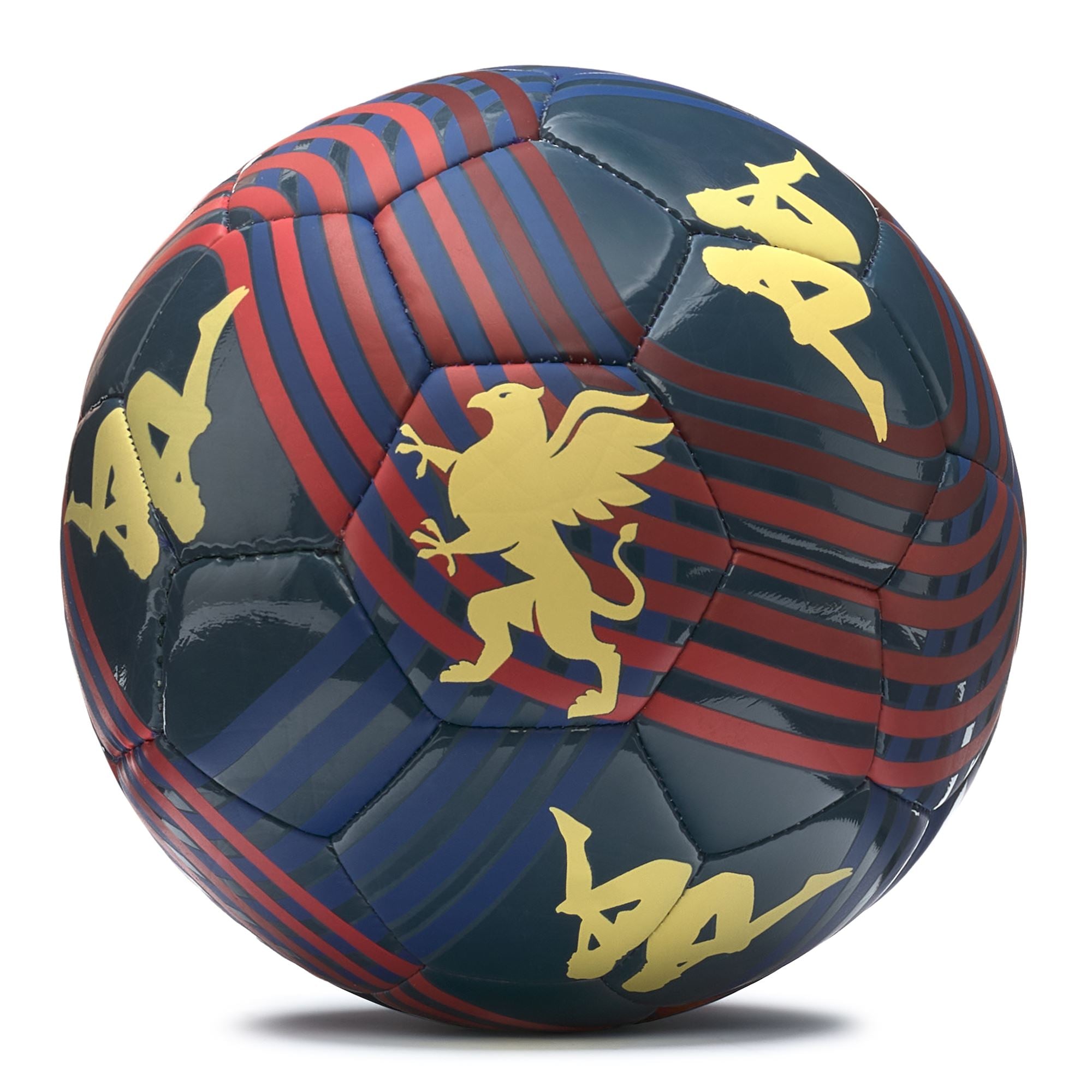 MINIBALL GENOA - Balls - 32 Panels - Unisex - BLUE DK-RED-YELLOW