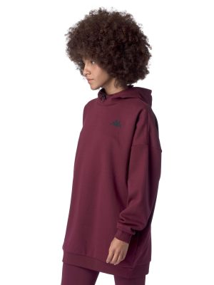 GAZZEL - Fleece - Hoodie - Woman - RED DAHLIA