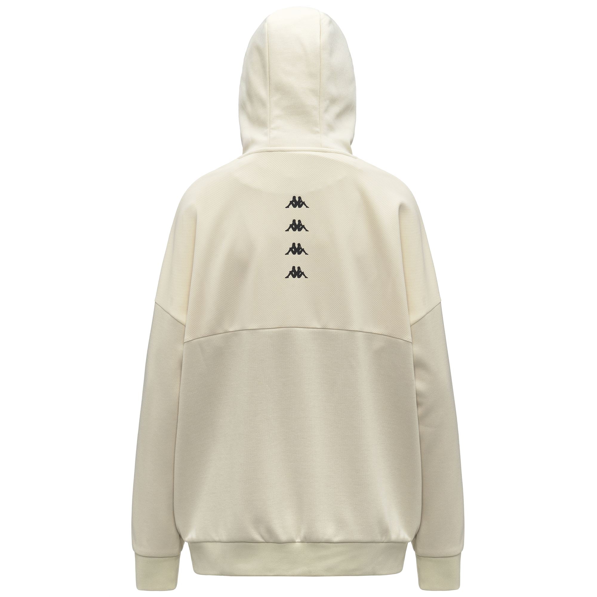 GAZZEL - Fleece - Hoodie - Woman - WHITE ASPARAGUS - Image 4