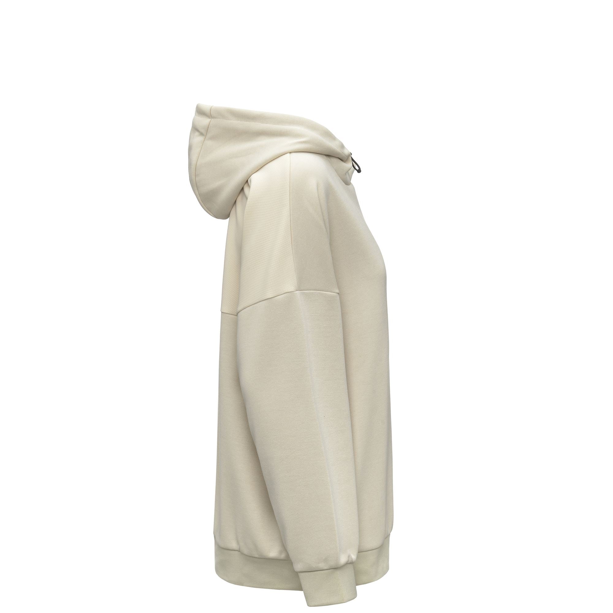 GAZZEL - Fleece - Hoodie - Woman - WHITE ASPARAGUS - Image 3