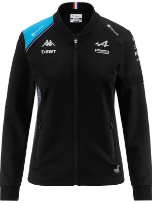 ATRISA ALPINE F1 - Fleece - Jacket - Woman - BLACK-LIQUID BLUE