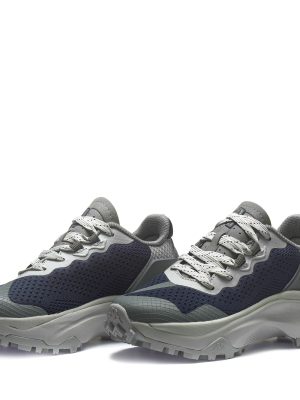 KOMBAT PERFORMANCE 3 PRO - Sport Shoes - Low Cut - Unisex - BLUE NAVY-GREY DK-GREY LT