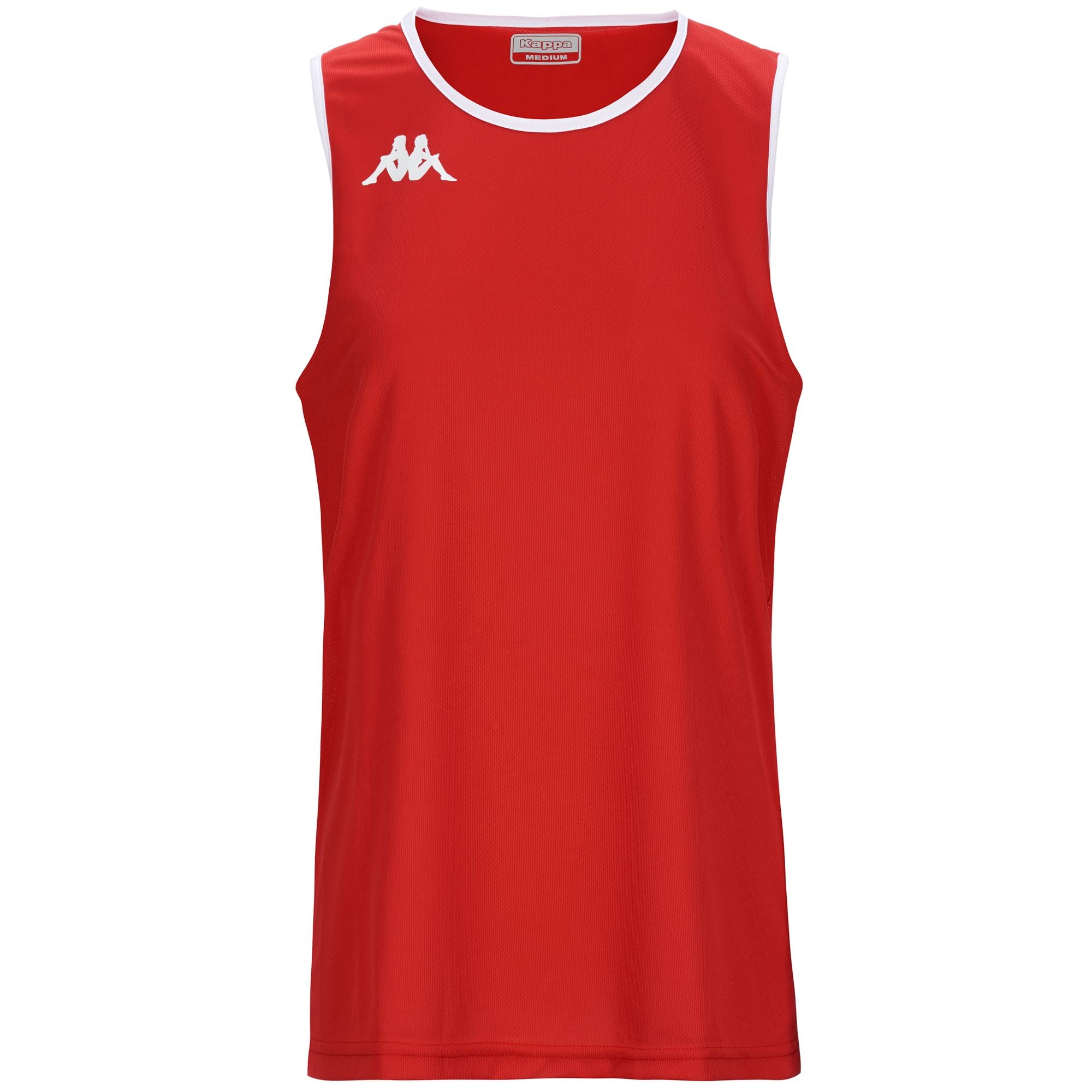 KAPPA4BASKET DANCO - Active Jerseys - Tank - Man - RED-WHITE