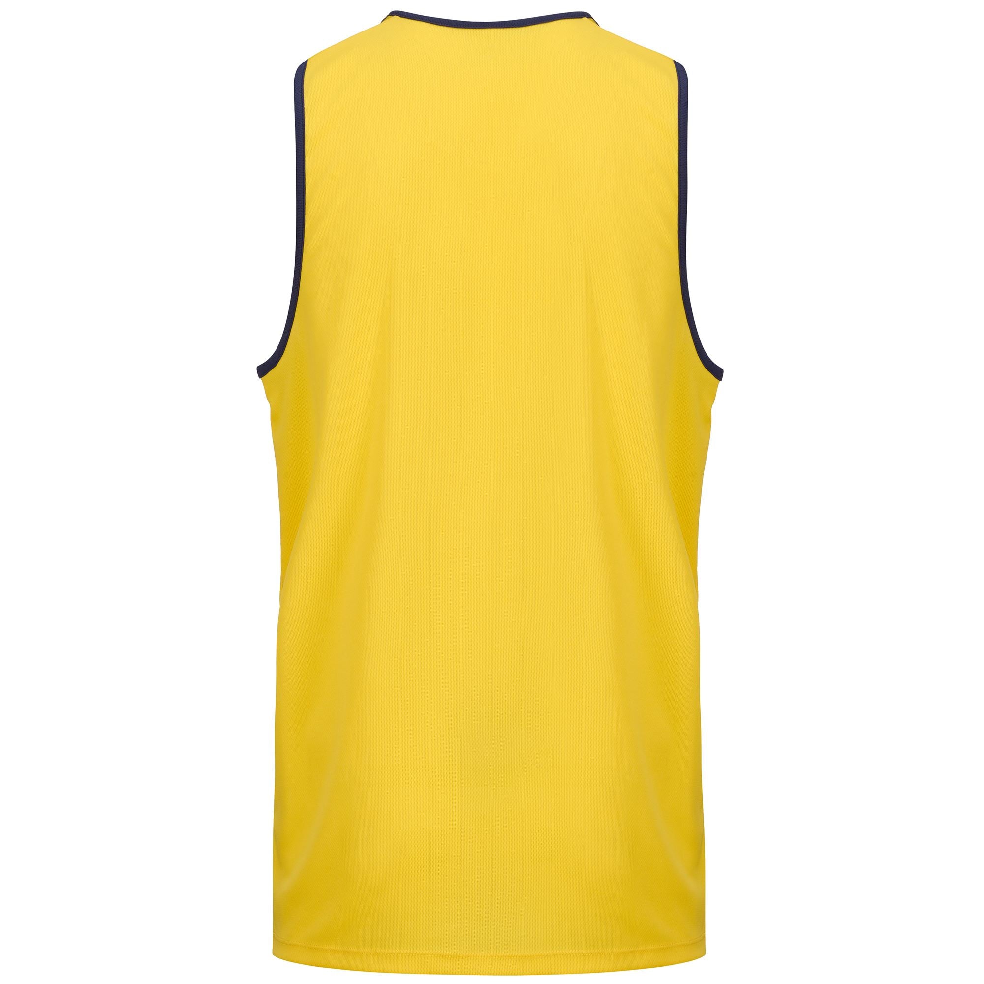 KAPPA4BASKET DANCO - Active Jerseys - Tank - Man - YELLOW-BLUE MARINE - Image 3