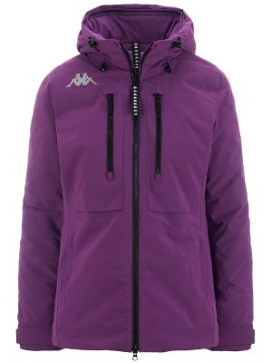 3CENTO 304 - Jackets - Short - Woman - VIOLET-BLACK