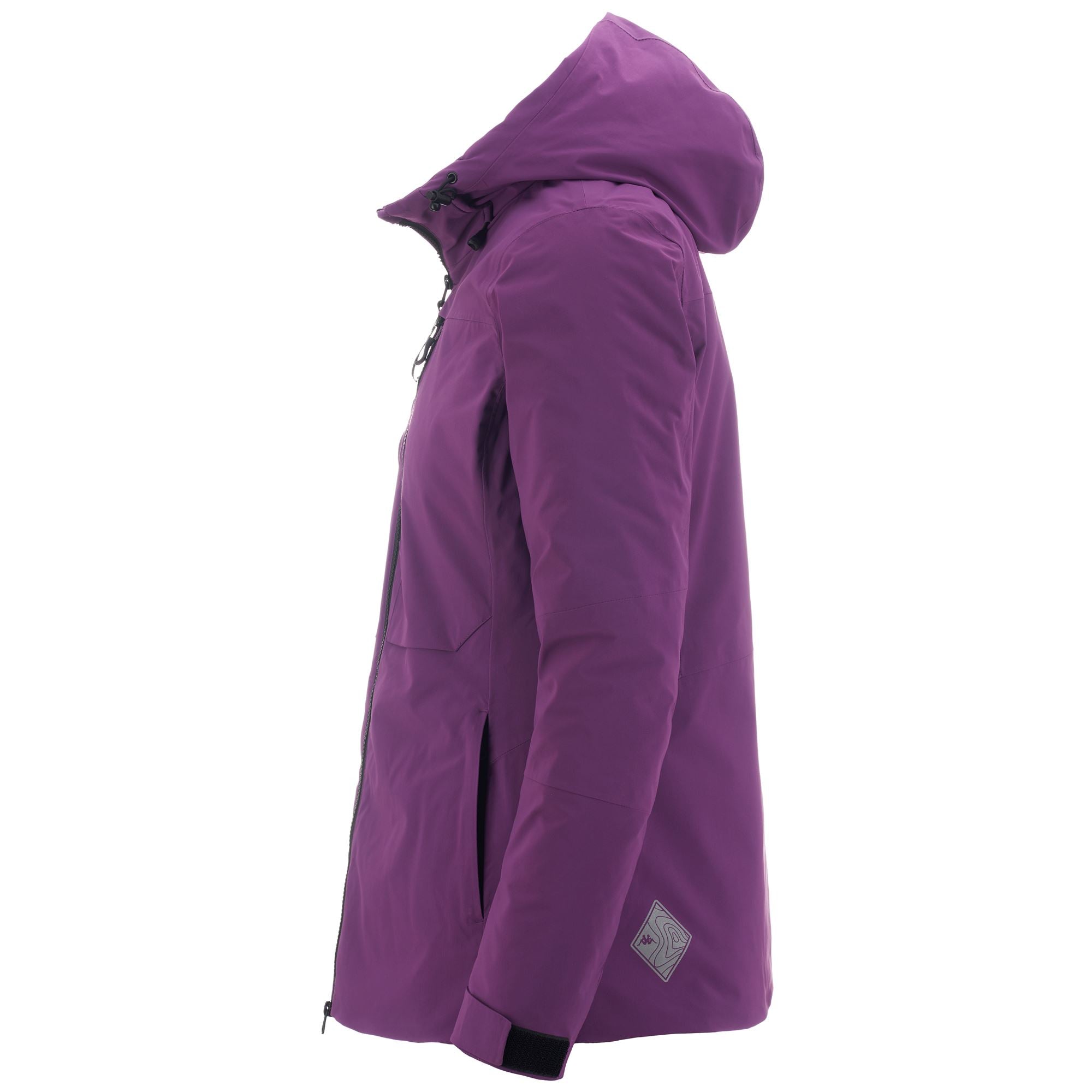 3CENTO 304 - Jackets - Short - Woman - VIOLET-BLACK - Image 2