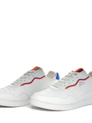 LOGO REENA - Sneakers - Low Cut - Unisex - WHITE-BLUE