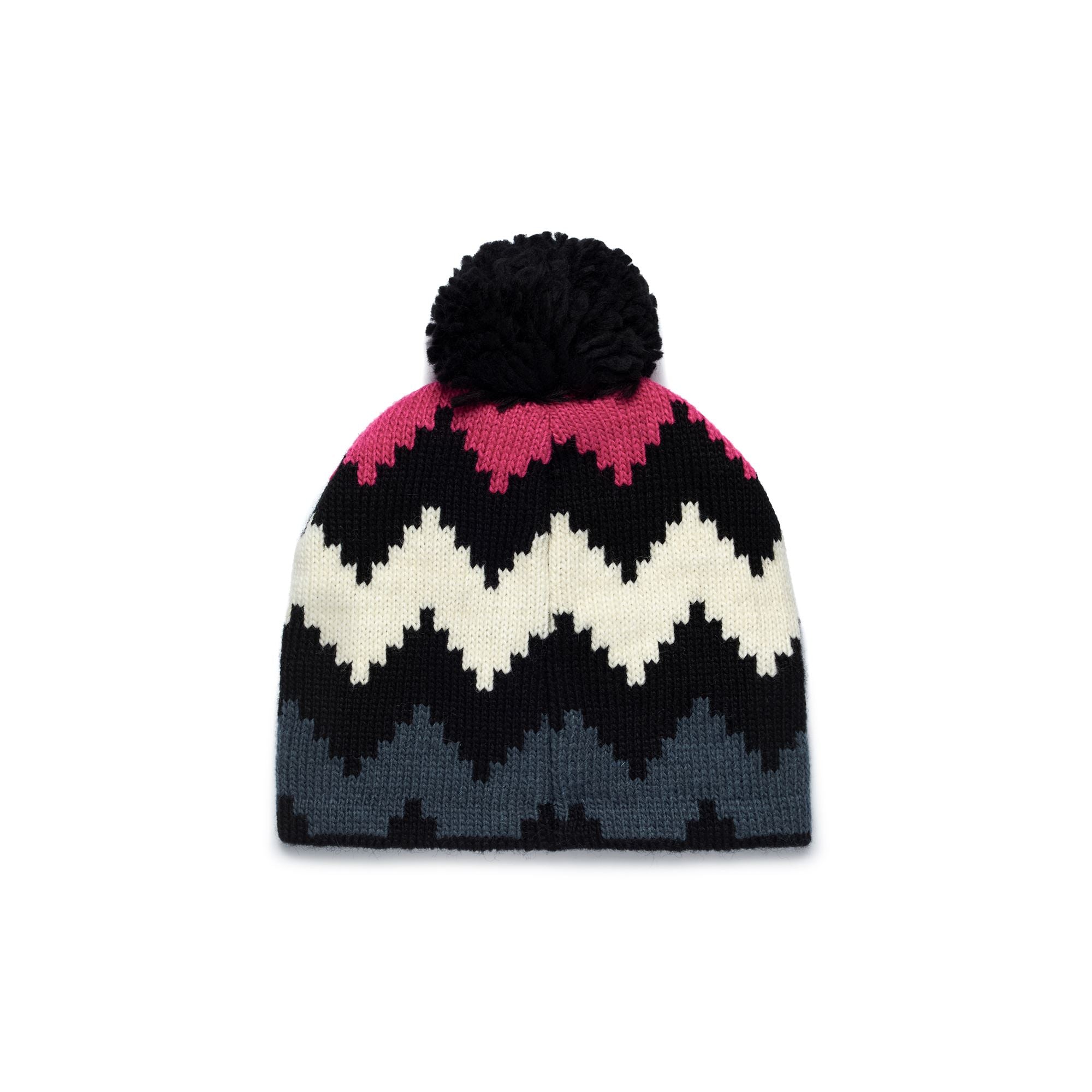 6CENTO POMOK G - Headwear - Hat - Unisex - BLACK-FUCHSIA PURPLE-WHITE-GREY ASPHALT GRAPHIC - Image 2