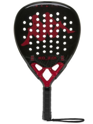 KD_2.01 12A - RACKETS - PADEL RACKET - Unisex - BLACK-BLACK BROWNISH PINO-RED