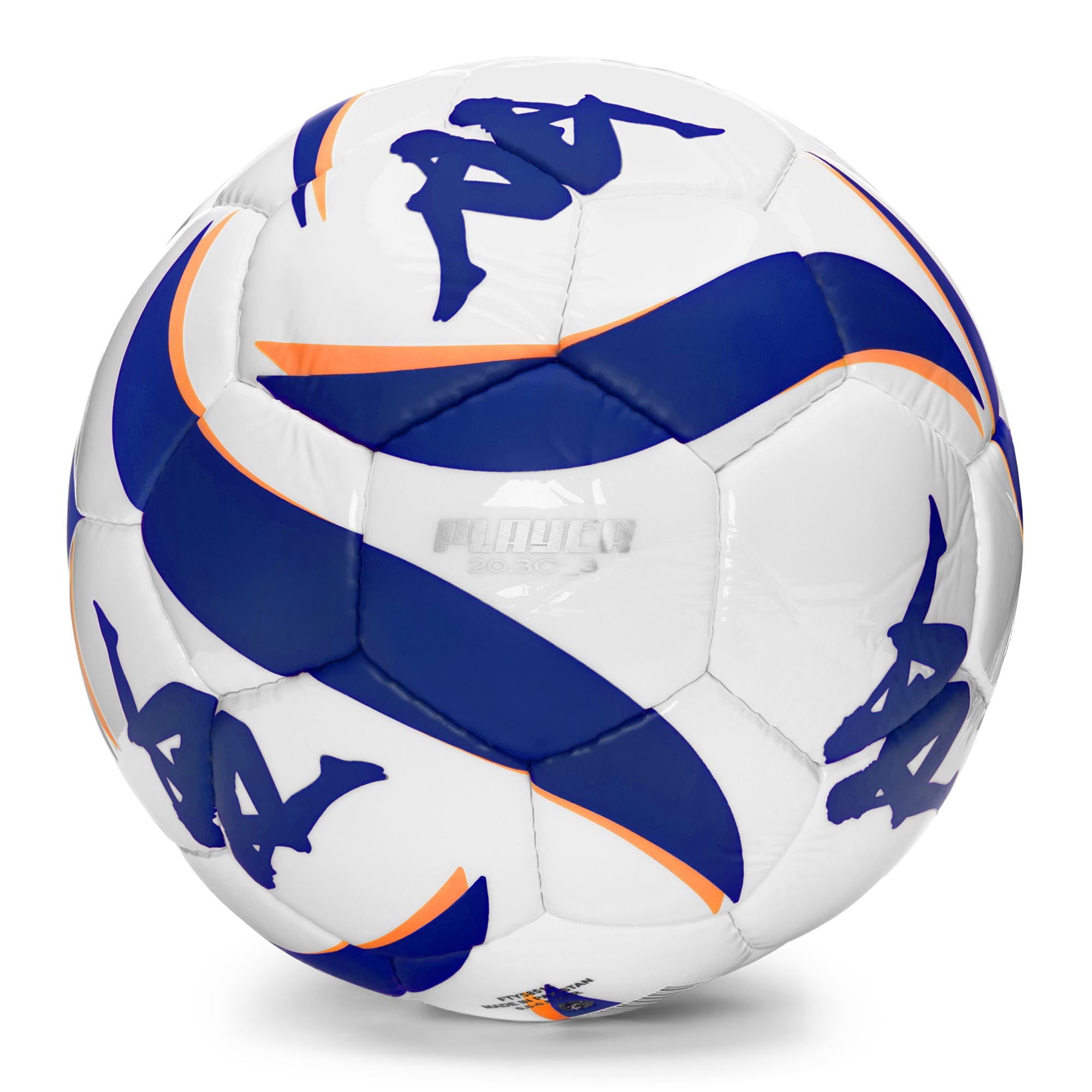 PLAYER 20.3C - Balls - 32 Panels - Unisex - WHITE-BLUE ROYAL-ORANGE MARIGOLD