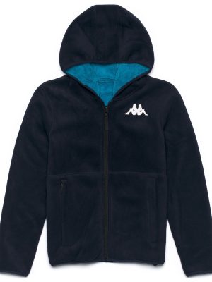 8CENTO                   835 KID - Fleece - Jacket - Kid unisex - BLUE BARITONE-BLUE TURKIS