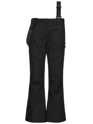 665C - Pants - Sport Trousers - Woman - Black-Black