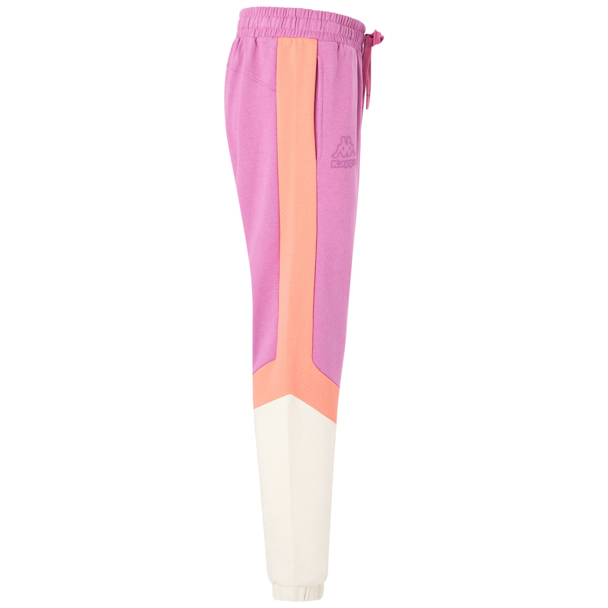 LOGO GRALA - Pants - Sport Trousers - Woman - VIOLET BODACIOUS-WHITE WHISPER-ORANGE CORAL - Image 2