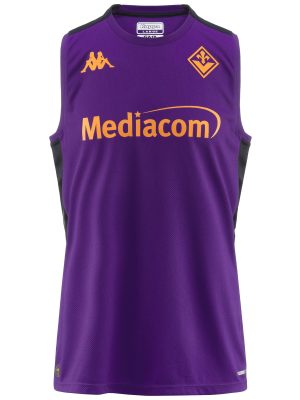 ABRIZ PRO 8 FIORENTINA - Active Jerseys - Tank - Man - VIOLET INDIGO-BLACK