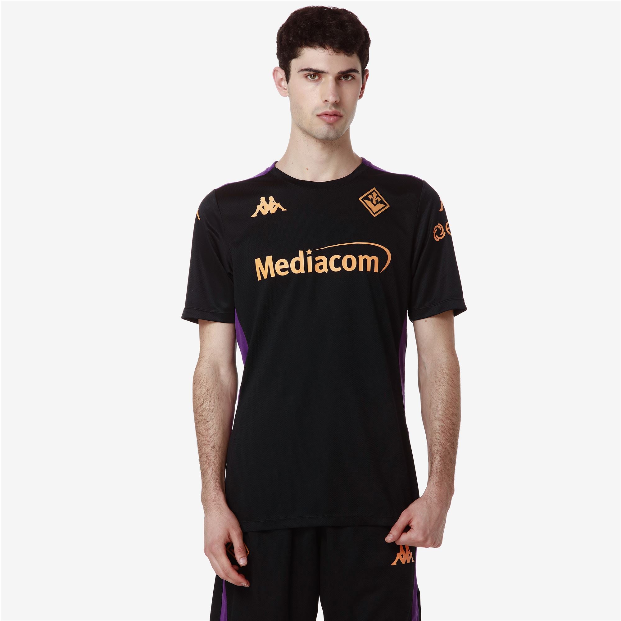 ABOU PRO 8 FIORENTINA - Active Jerseys - Shirt - Man - BLACK-VIOLET INDIGO SPONSOR - Image 4