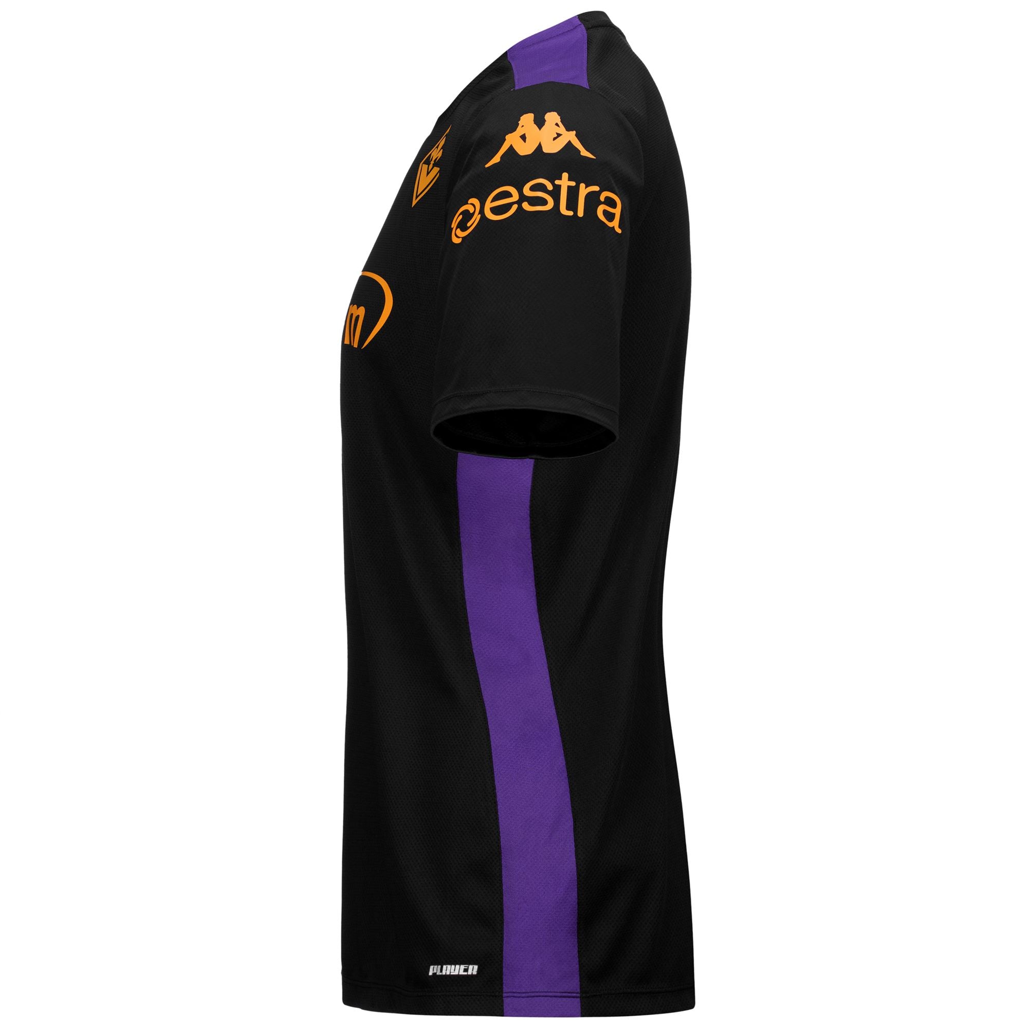 ABOU PRO 8 FIORENTINA - Active Jerseys - Shirt - Man - BLACK-VIOLET INDIGO SPONSOR - Image 9