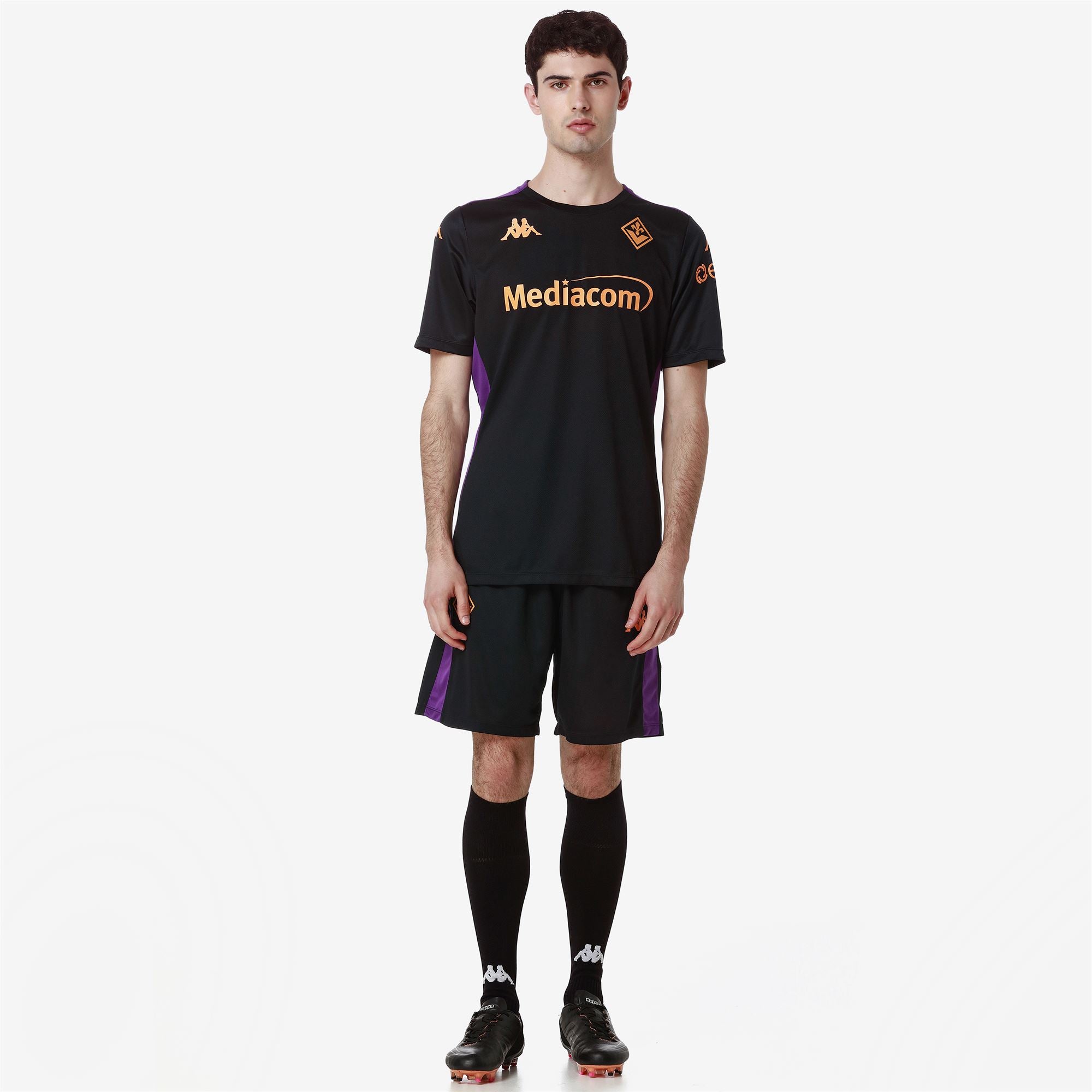 ABOU PRO 8 FIORENTINA - Active Jerseys - Shirt - Man - BLACK-VIOLET INDIGO SPONSOR - Image 14